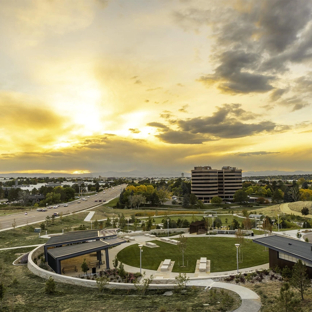 Residential neighborhood in Centennial Colorado